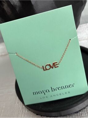 Maya Brenner RoseGold LOVE Bracelet